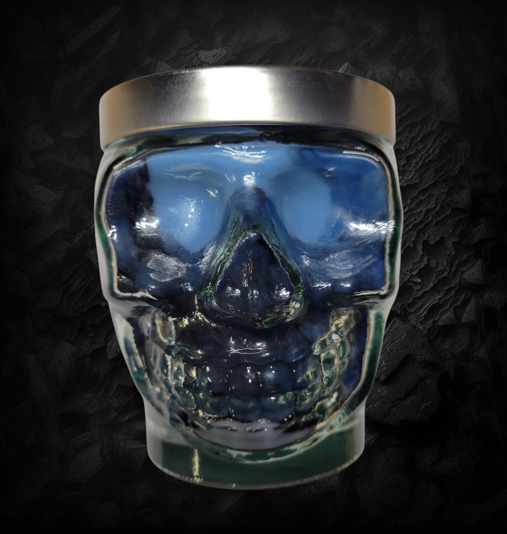 Halloween Night Skull Candle