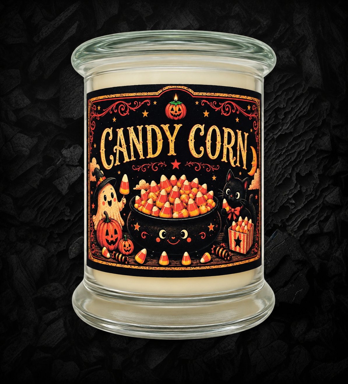 Candy Corn (Extreme) Wickless Candle