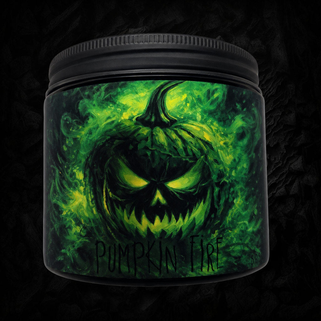 Pumpkin Fire Candle