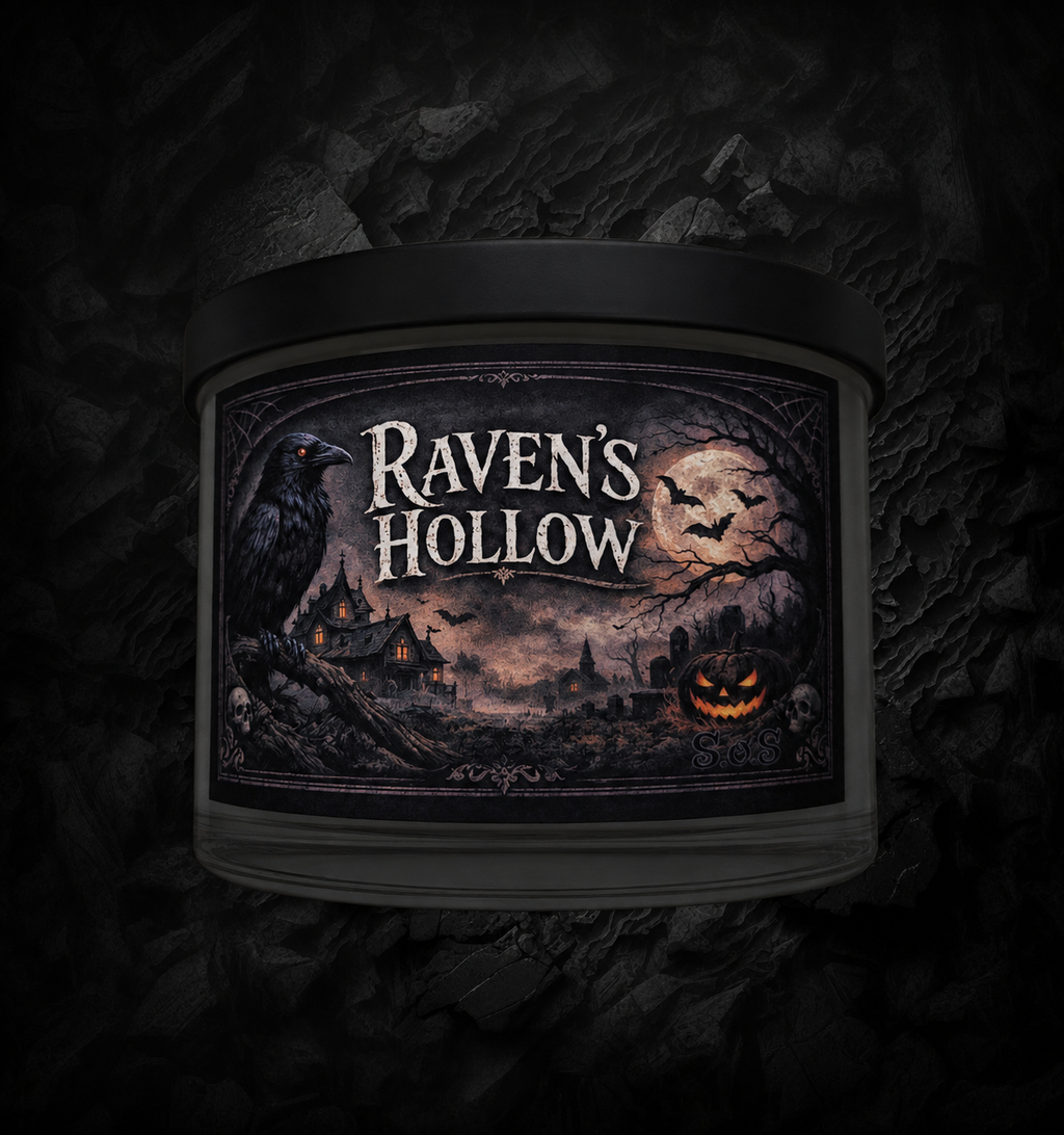 Raven's Hollow 3 Wick Candle
