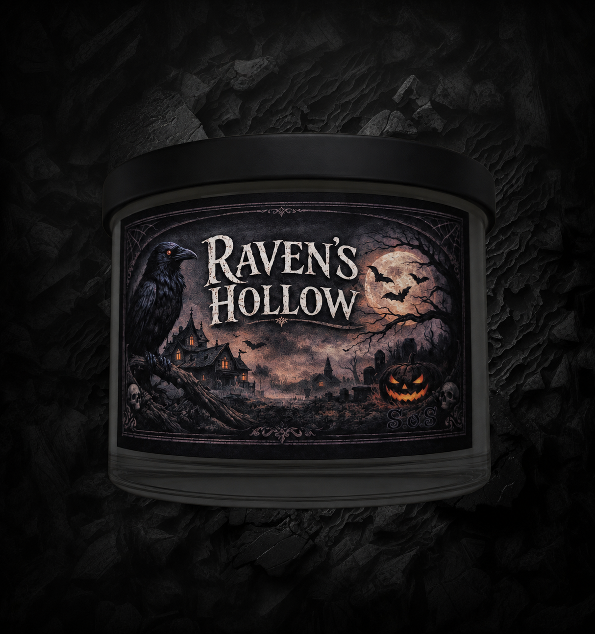 Raven's Hollow 3 Wick Candle