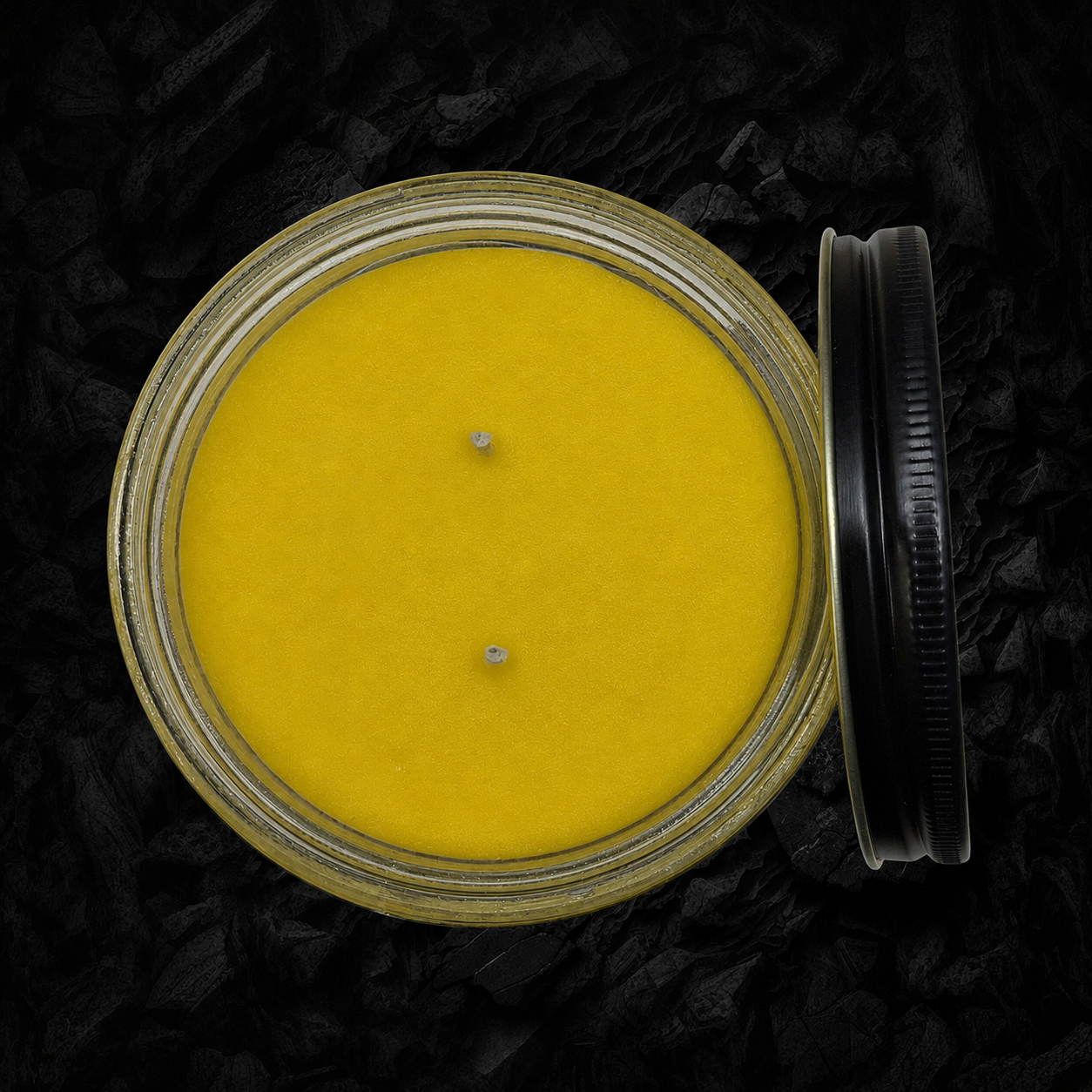 Candy Corn 3 Layer Candle