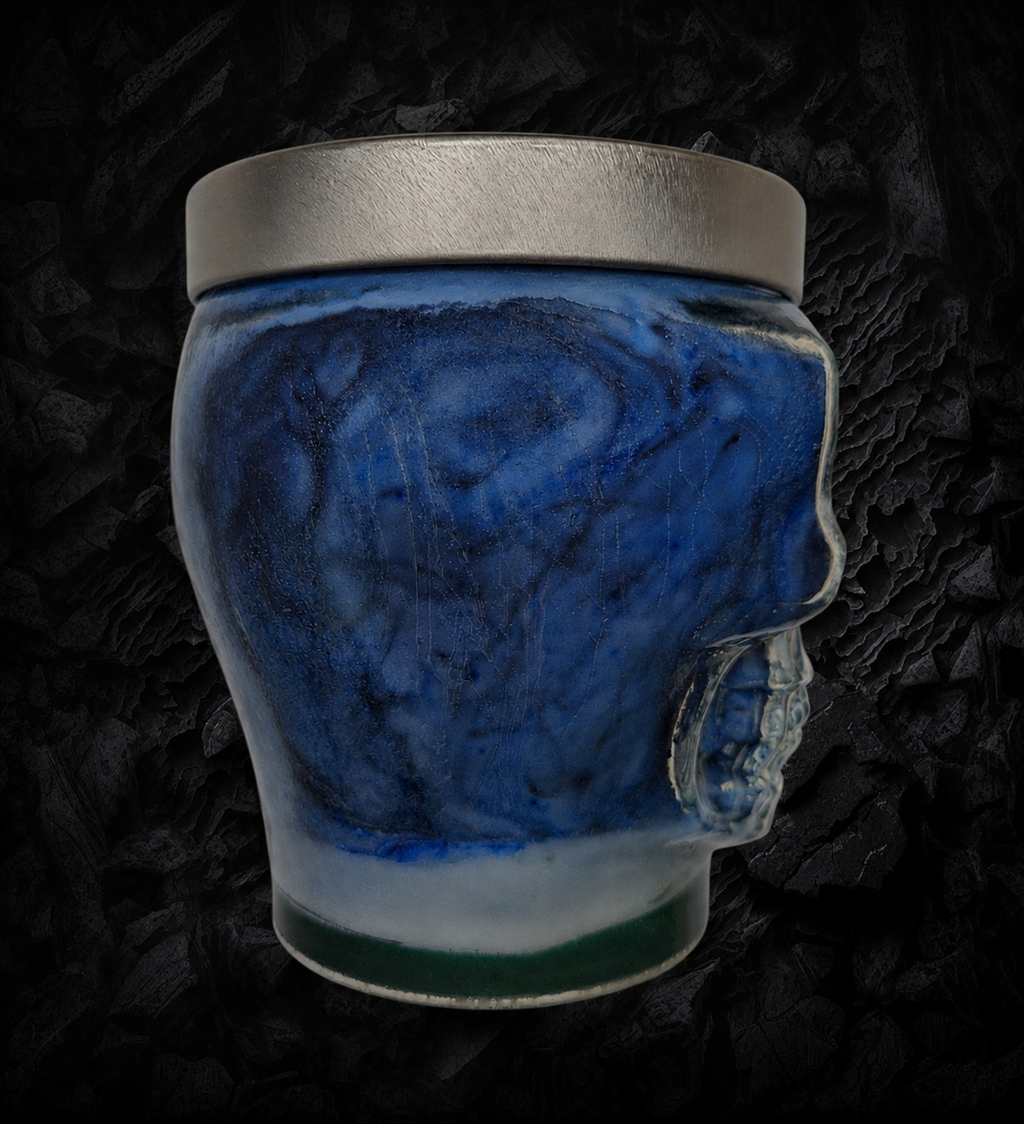 Halloween Night Skull Candle
