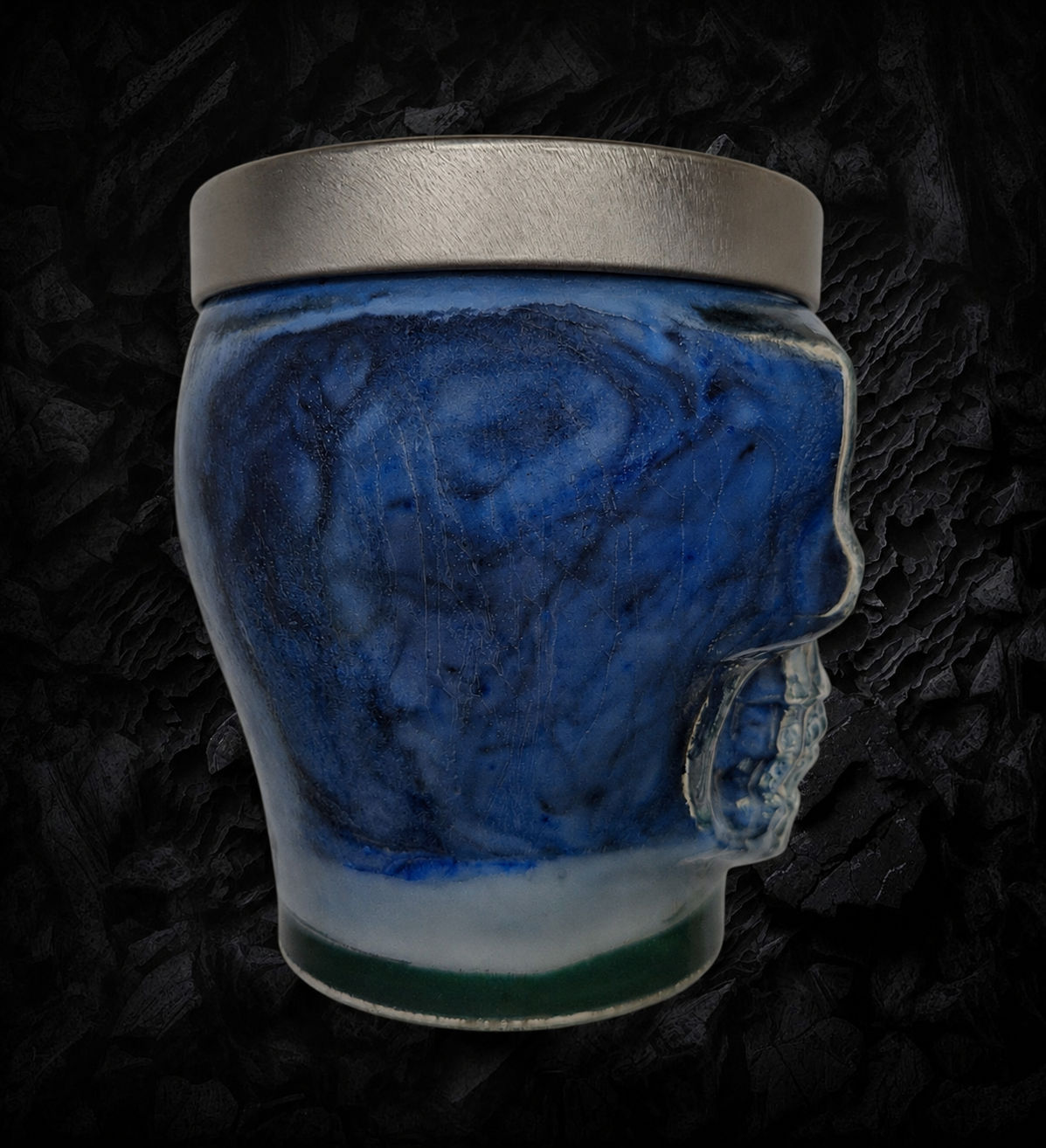 Halloween Night Skull Candle