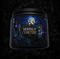Moonlit Cemetery Candle