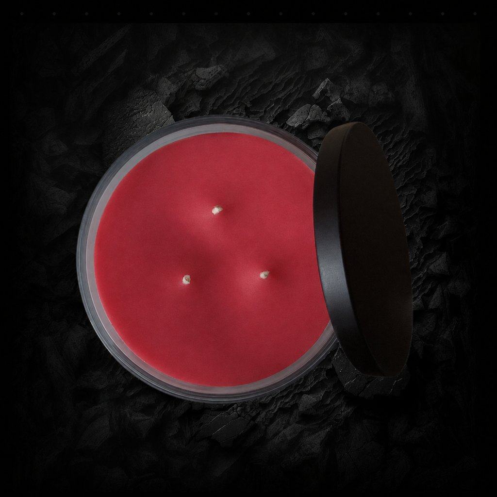Halloween Bonfire 3 Wick Candle