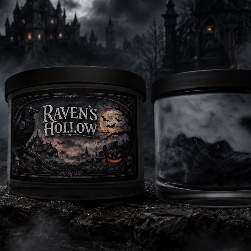 Raven's Hollow 3 Wick Candle